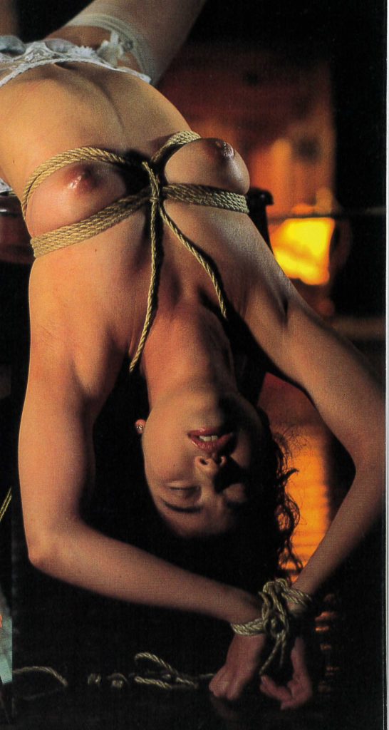 SM画像・巨乳人妻が股縄責めで調教される！